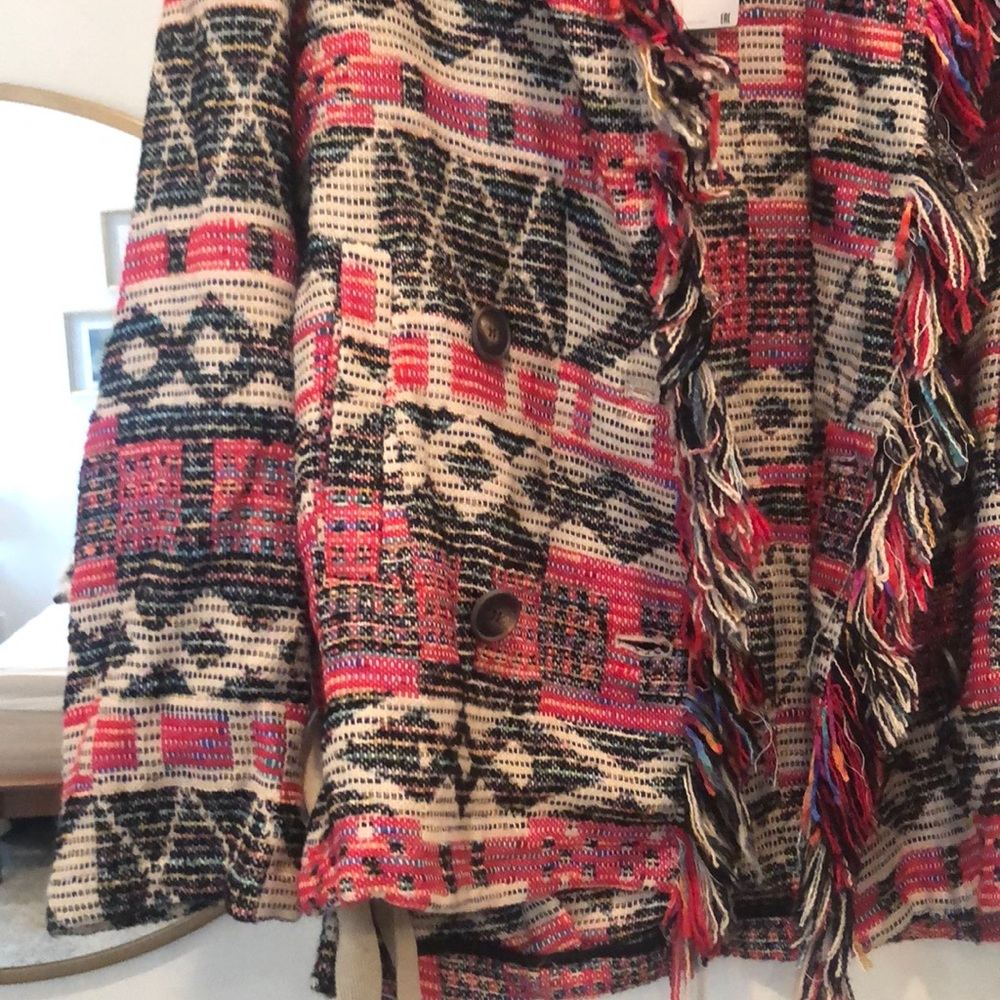 NWT- Zara Aztec Jacket - Picture 5 of 6